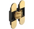 Hafele 927.91.328 Door Hinge, Atomika, 3D Adjustable, Size 4-3/4", Steel, Polished Brass
