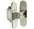 Hafele 927.91.546 Door Hinge, Startec H2, Left Hand or Right Hand, Zinc, Satin Nickel