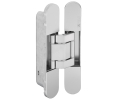 Hafele 927.91.824 Door Hinge, Startec, Concealed, Mortise, 3D Adjustable, 200 mm (7-7/8") Size, Matt Chrome