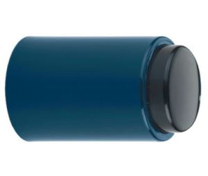 Hafele 937.30.350 Door Stop, Wall Mounted, Spring Loaded, steel blue