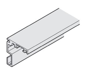 Hafele 940.20.604 Angle Profile, Pre-Drilled for Upper Tracks