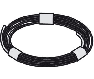 Hafele 940.44.079 Cable, With Plastic Sheathing, (393-11/16") 10000 mm Length