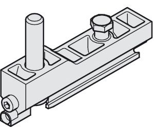 Hafele 940.80.019 Suspension Carriage, with M10 Bolt