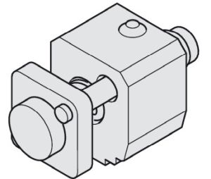 Hafele 940.80.321 Spring buffer, for Hawa Junior 40, Zinc Alloy