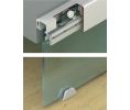 Hafele 940.82.567 Sliding Door Fitting, Häfele Slido Classic 80-L, With soft and self closing mechanism on one side, Set