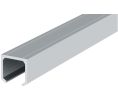 Hafele 940.84.250 Upper Track, Pre-Drilled, for Alu 80/A Systems, (8' 2-7/16") 2500 mm Length, Aluminum, Bright