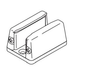 Hafele 941.00.031 Floor Guide, With zero clearance adjustment