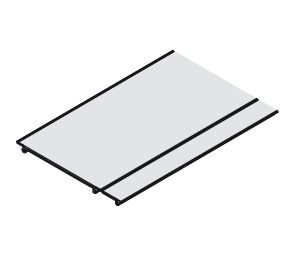 Hafele 941.00.207 Disposable Cover, For EKU Porta 100 GW/GWF, 2 m (6' 6-3/4") Length, Plastic