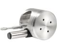Hafele 941.07.096 Door Dampener, For Wood Doors, Stainless Steel, Matt, 1 set (Left Hand and Right Hand)