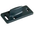 Hafele 941.07.131 Lower Guide, For Barn Door Hardware, Floor Mounted, Plastic, Anthracite Gray