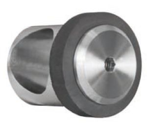 Hafele 941.07.302 Door Stopper, (1-3/4") 45 mm, for Barndoor Hardware, Stainless Steel, Matt