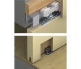 Hafele 941.60.001 Sliding Door Hardware, Top Hung System, Hawa Junior 160/A, Set