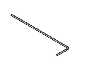 Hafele 943.30.093 Hex Key, 4 mm Spanner Size, 230 mm Length