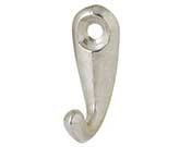Hafele 845.00.809 Aluminum Plated Coat Hook - 10 Pcs.