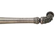 Hafele 125.87.932 Pewter Artisan Collection Handle 96mm - 25 Pcs.