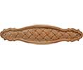 Hafele 198.09.600 Cherry Carved Onlay Cottage Collection 20"x4-1/2" - 1 Pc.