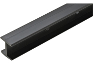 Hafele 282.79.300 Black H-Channel Shelf Connector 12-7/8" Length - 1 Pc.