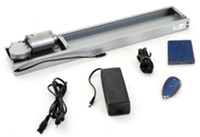 Hafele 421.68.441 Silver Steel Motorized TV Lift 26" - 1 Set