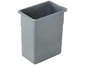 Hafele 502.73.992 Gray Replacement Bin for Euro Cargos 9.25 Gallons - 1 Pc.