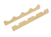 Hafele 541.98.196 Maple Wine Bottle Rack Wooden Storage 24" Width