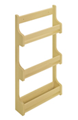 Hafele 543.39.100 Maple Door Mounted Spice Rack 9-1/2"