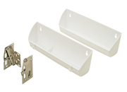 Hafele 545.29.521 Silver Sink Tilt-Out Tray Set 11"