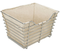 Hafele 547.35.484 Cream Wardrobe Closet Basket Cloth Liner 17"x14"x6" 