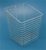 Hafele 547.42.232 Chrome Laundry Basket 23"x13-7/16"x19-1/2" - 1 Pc.