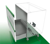 Hafele 553.00.430 Sensomatic Electronic Door Opening Kit 24V