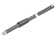 Hafele 553.59.804 Champagne Moovit Railing Set 17-11/16" 