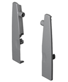 Hafele 553.61.891 Champagne Moovit Internal Drawer Bracket 4-3/4"x1-9/16"