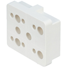 Hafele 553.62.700 White Moovit Spacer