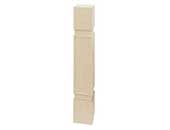 Hafele 635.74.670 Cherry Square Wood Post Arcadian Collection 40-1/2"x5-1/2"x5-1/2" - 1 Pc.
