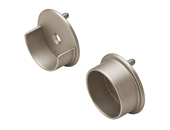 Hafele 803.56.600 Matt Nickel Synergy Wardrobe Rail Support - 100 Pr.