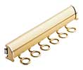 Hafele 807.67.423 Matt Aluminum Synergy Elite Scarf Rack 13-7/8" - 1 Pc.