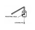 Hager 1-457-0705 Tension Locking Pin only from EC1105