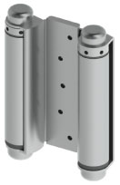 Hager 1303 4in - US3 - Bright Brass Double Acting Spring Hinge-Steel Base