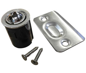 Hager 1447 US15 Satin Nickel Drive in Ball Catch