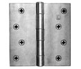 Hager BB1741 3.5x3.5in 2D - Brass Tone Dichromate - 34336 Hinge-Full Mortise-Residential Weight-Ball Bearing-Steel Base - Non-Removable Pin