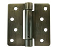 Hager 1751 4x4in ABA/US5 Antique Brass - 30112 Single Acting Spring Hinge-Full Mortise-Residential Weight-Steel Base