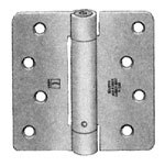 Hager 1751 4x4in 2D Brass Tone Dichromate - 29822 Single Acting Spring Hinge-Full Mortise-Residential Weight-Steel Base