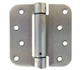 Hager 1752 4x4in US15 - Satin Nickel - 118732 Single Acting Spring Hinge-Full Mortise-Residential Weight-Steel Base