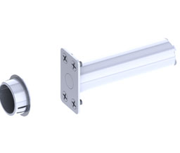 Hager 2-649-0166 Firebolt Kit for Fire Rated 4500 Series LBR and CLB Devices