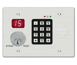 Hager 2-679-0630 ALM Delayed Egress Wall Mount Controller - Aluminum