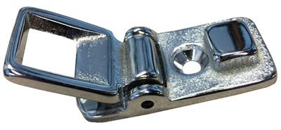 Bright Chrome Cast Brass Wall Stop and Holder