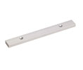 Hager 2-679-0381 ALM 1/8” x 1-1/4” Filler Bar for 22” (559 mm) Double Magnetic Lock - Aluminum