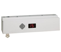 Hager 2958TDPS ALM Tandem Delayed Egress Magnetic Lock with Door Position Status - Aluminum