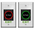 Hager 2978 US32D Touchless Exit Switch - Satin Stainless Steel