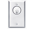 Hager 29KS-2 ADD US32D Alternate Action (on/off) DPDT Key Switch with 2LED's - Satin Stainless Steel