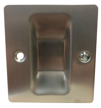 
Satin Chrome Pocket Door Latch